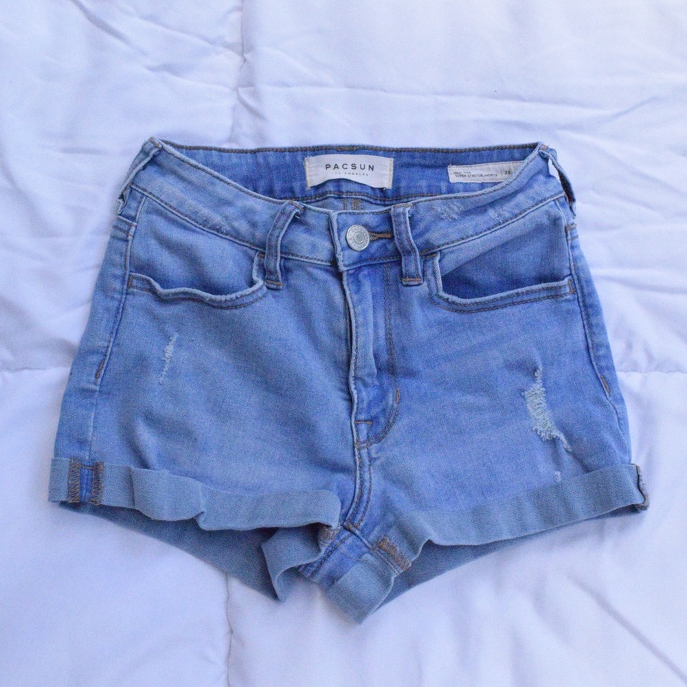 Pacsun High Rise Super Stretch Shorts
